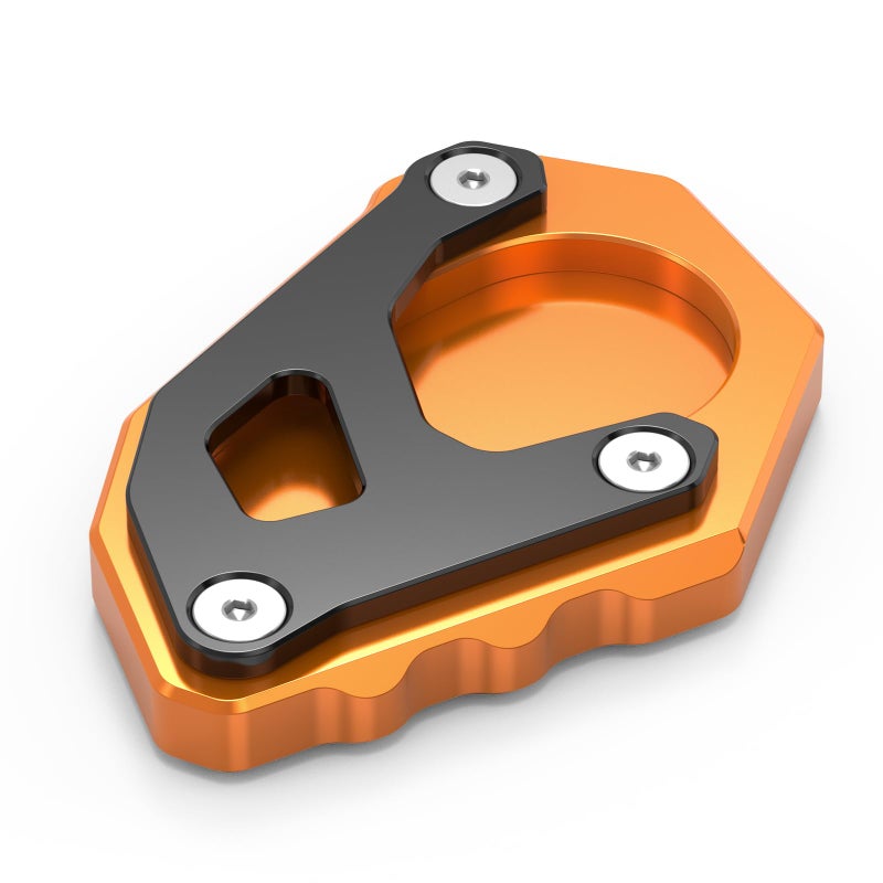 NiceCNC Orange Kickstand Kick Side Stand Extension Plate compatible with 690 ENDURO R,690 SMC R 2019-2020 - Image 1